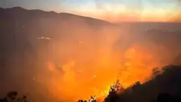 Alevler Uşak ve Manisa’yı aynı anda sardı: 21 ev boşaltıldı
